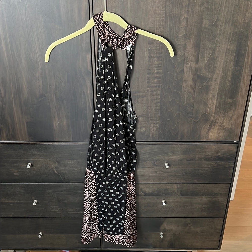 Splendid Halter Neck Shirts Romper - size small
